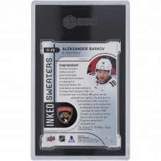 Aleksander Barkov Florida Panthers Autographed 2024-25 Upper Deck SP Games Used Inked Sweaters Relic #IS-AB #20/35 SGC Authenticated 8.5 Card