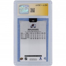Mikko Rantanen Colorado Avalanche Autographed 2019-20 Upper Deck Chronology Metallic Blue #162 #/122 CGC Authenticated Card