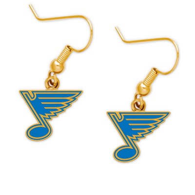 St. Louis Blues WinCraft Logo Dangle Earrings