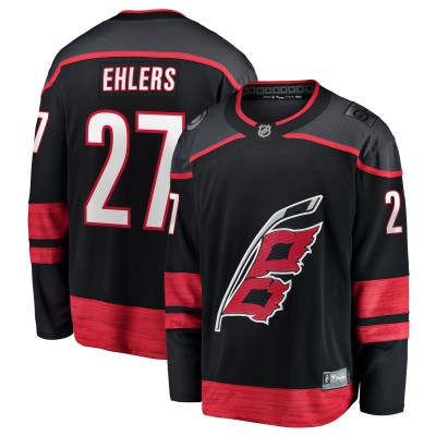 Джерси Carolina Hurricanes Nikolaj Ehlers Fanatics Black Home Breakaway