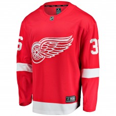 Джерси Detroit Red Wings John Gibson Fanatics Red Home Breakaway