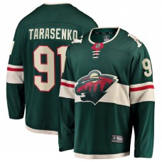 Джерси Minnesota Wild Vladimir Tarasenko Fanatics Green Home Breakaway