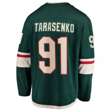 Джерси Minnesota Wild Vladimir Tarasenko Fanatics Green Home Breakaway