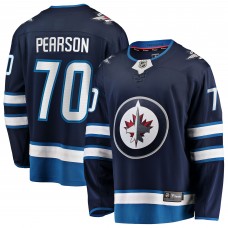 Джерси Winnipeg Jets Tanner Pearson Fanatics Navy Home Breakaway Джерси Winnipeg Jets Tanner Pearson Fanatics Navy Home Breakaway