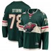 Джерси Minnesota Wild Nico Sturm Fanatics Green Home Breakaway