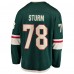 Джерси Minnesota Wild Nico Sturm Fanatics Green Home Breakaway