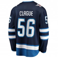 Джерси Winnipeg Jets Kale Clague Fanatics Navy Home Breakaway Джерси Winnipeg Jets Kale Clague Fanatics Navy Home Breakaway