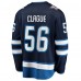 Джерси Winnipeg Jets Kale Clague Fanatics Navy Home Breakaway