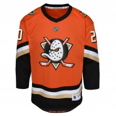 Подростковая Anaheim Ducks Chris Kreider Outerstuff Orange Home Replica Jersey
