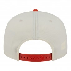 Бейсболка Anaheim Ducks New Era White/Orange Injection Localized Two-Tone 9FIFTY Snapback