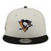 Бейсболка Pittsburgh Penguins New Era White/Black Injection Localized Two-Tone 9FIFTY Snapback