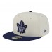 Бейсболка Toronto Maple Leafs New Era White/Navy Injection Localized Two-Tone 9FIFTY Snapback