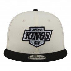 Бейсболка Los Angeles Kings New Era White/Black Injection Localized Two-Tone 9FIFTY Snapback