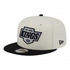 Бейсболка Los Angeles Kings New Era White/Black Injection Localized Two-Tone 9FIFTY Snapback