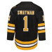 Детская джерси Boston Bruins Jeremy Swayman Outerstuff Black Home Replica