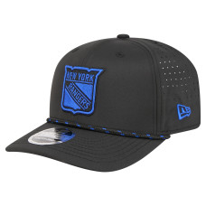 Бейсболка New York Rangers New Era Black Sport Vented 9SEVENTY Rope Бейсболка New York Rangers New Era Black Sport Vented 9SEVENTY Rope