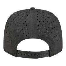 Бейсболка Seattle Kraken New Era Black Sport Vented 9SEVENTY Rope