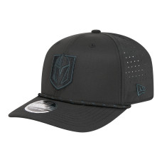 Бейсболка Vegas Golden Knights New Era Black Sport Vented 9SEVENTY Rope