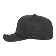 Бейсболка Vegas Golden Knights New Era Black Sport Vented 9SEVENTY Rope