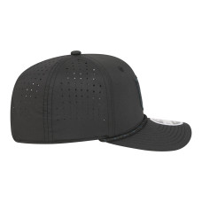 Бейсболка Vegas Golden Knights New Era Black Sport Vented 9SEVENTY Rope