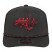 Бейсболка Washington Capitals New Era Black Sport Vented 9SEVENTY Rope