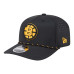 Бейсболка Boston Bruins New Era Black Sport Vented 9SEVENTY Rope Бейсболка Boston Bruins New Era Black Sport Vented 9SEVENTY Rope