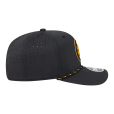 Бейсболка Boston Bruins New Era Black Sport Vented 9SEVENTY Rope