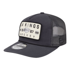 Бейсболка Los Angeles Kings New Era Charcoal Washed Patch 19TWENTY Trucker Бейсболка Los Angeles Kings New Era Charcoal Washed Patch 19TWENTY Trucker