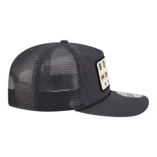 Бейсболка Boston Bruins New Era Charcoal Washed Patch 19TWENTY Trucker