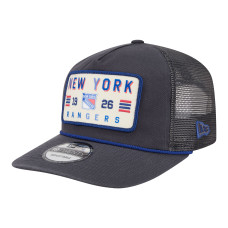 Бейсболка New York Rangers New Era Charcoal Washed Patch 19TWENTY Trucker Бейсболка New York Rangers New Era Charcoal Washed Patch 19TWENTY Trucker
