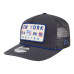 Бейсболка New York Rangers New Era Charcoal Washed Patch 19TWENTY Trucker