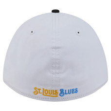 Бейсболка St. Louis Blues New Era White/Black 39THIRTY Two-Tone Featherweight M-Crown