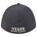 Бейсболка Vegas Golden Knights New Era Charcoal/Black 39THIRTY Two-Tone Featherweight M-Crown