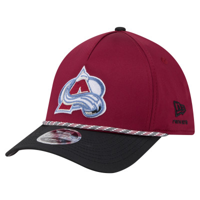 Бейсболка Colorado Avalanche New Era Burgundy/Black 39THIRTY Two-Tone Featherweight M-Crown