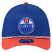 Бейсболка Edmonton Oilers New Era Royal/Orange 2-Tone Featherweight 39THIRTY A-Frame M-Crown
