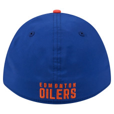Бейсболка Edmonton Oilers New Era Royal/Orange 2-Tone Featherweight 39THIRTY A-Frame M-Crown