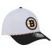 Бейсболка Boston Bruins New Era White/Black 2-Tone Featherweight 39THIRTY A-Frame M-Crown