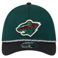 Бейсболка Minnesota Wild New Era Green/Black 2-Tone Featherweight 39THIRTY A-Frame M-Crown Бейсболка Minnesota Wild New Era Green/Black 2-Tone Featherweight 39THIRTY A-Frame M-Crown