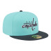 Бейсболка Washington Capitals New Era Turquoise/Charcoal Two-Tone Color Pack 59FIFTY