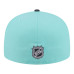 Бейсболка Toronto Maple Leafs New Era Two-Tone Color Pack 59FIFTY - Turquoise/Charcoal