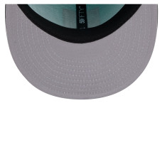 Бейсболка Vegas Golden Knights New Era Turquoise/Charcoal Two-Tone Color Pack 59FIFTY