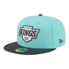 Бейсболка Los Angeles Kings New Era Turquoise/Charcoal Two-Tone Color Pack 59FIFTY Бейсболка Los Angeles Kings New Era Turquoise/Charcoal Two-Tone Color Pack 59FIFTY