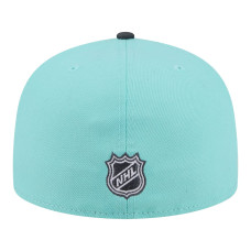 Бейсболка Los Angeles Kings New Era Turquoise/Charcoal Two-Tone Color Pack 59FIFTY Бейсболка Los Angeles Kings New Era Turquoise/Charcoal Two-Tone Color Pack 59FIFTY
