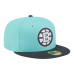 Бейсболка Boston Bruins New Era Turquoise/Charcoal Two-Tone Color Pack 59FIFTY