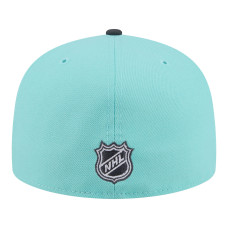 Бейсболка Boston Bruins New Era Turquoise/Charcoal Two-Tone Color Pack 59FIFTY