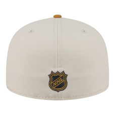 Бейсболка Boston Bruins New Era Cream/Tan Colorpack Two-Tone 59FIFTY