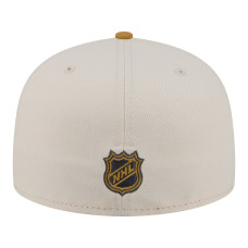 Бейсболка Carolina Hurricanes New Era Cream/Tan Colorpack Two-Tone 59FIFTY