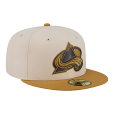 Бейсболка Colorado Avalanche New Era Cream/Tan Colorpack Two-Tone 59FIFTY Бейсболка Colorado Avalanche New Era Cream/Tan Colorpack Two-Tone 59FIFTY