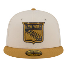 Бейсболка New York Rangers New Era Cream/Tan Colorpack Two-Tone 59FIFTY Бейсболка New York Rangers New Era Cream/Tan Colorpack Two-Tone 59FIFTY