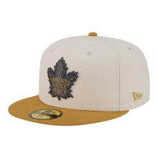 Бейсболка Toronto Maple Leafs New Era Colorpack Two-Tone 59FIFTY - Cream/Tan
